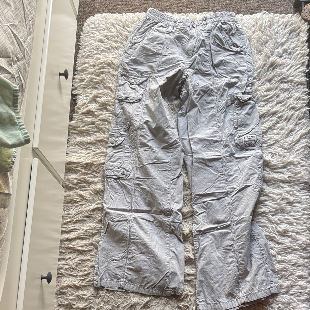 BDG Light Gray Cargo Pants